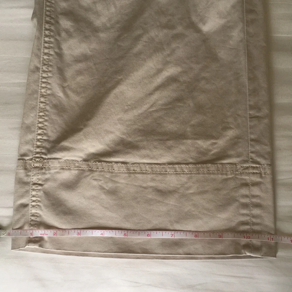 Everlane Beige Wide Leg Chinos, Size 8 - Picture 8 of 9